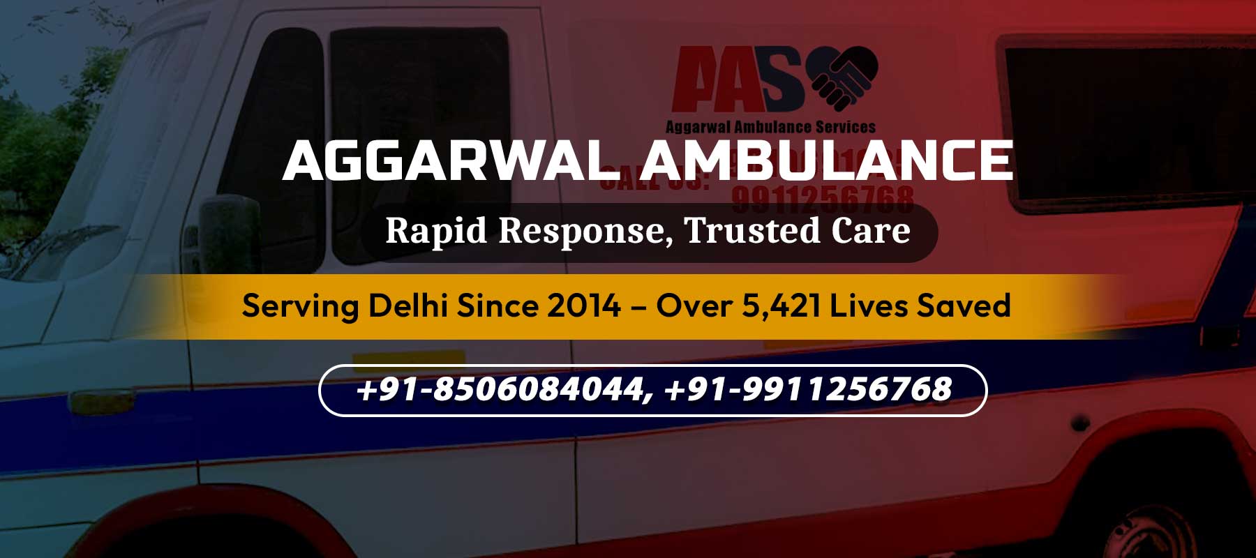 Ambulance service in Delhi
